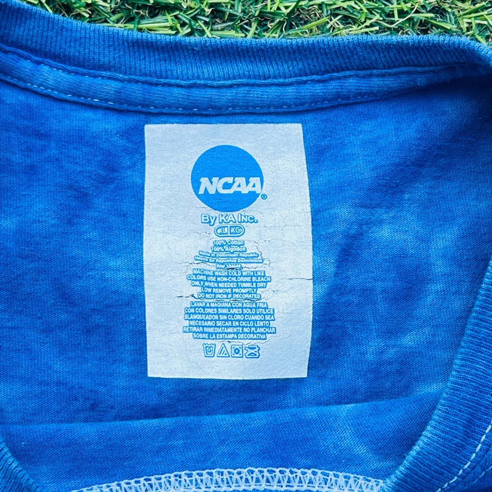 University of Kentucky Wildcats Tie-Dye T-Shirt Blue NCAA Graphic Tee Size XL💎 - Picture 4 of 4